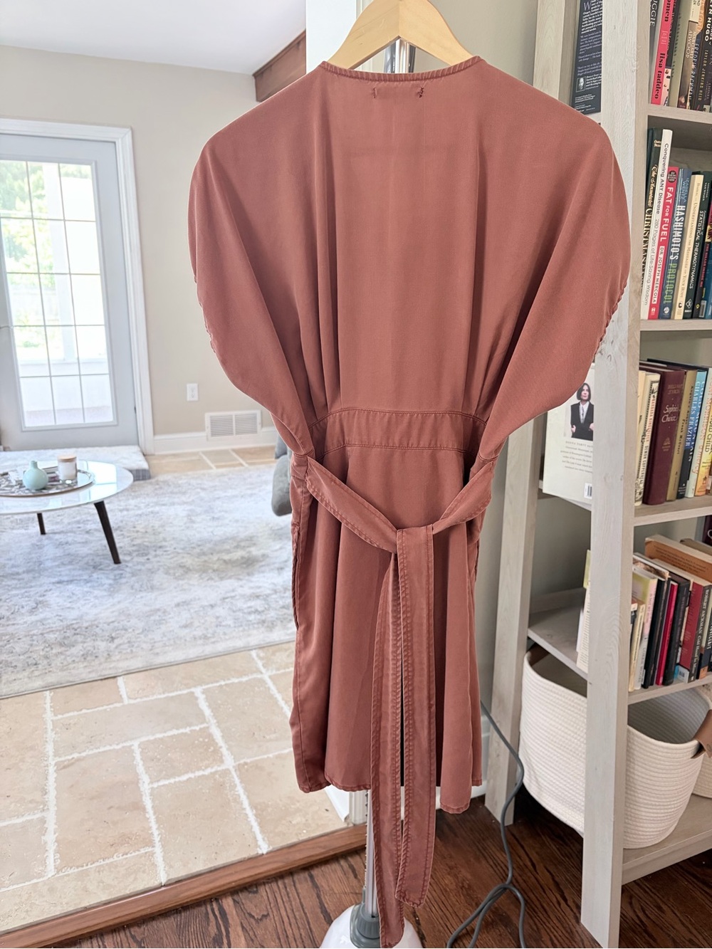 Quince Vintage Wash Tencel Button Front Dress - Picture 5 of 6